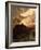 Sunset, Pueblo Del Walpe, Arizona, 1880-Thomas Moran-Framed Premium Giclee Print