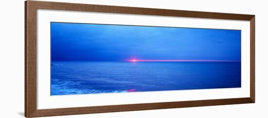 Sunset Puerta Vallarta Mexico-null-Framed Photographic Print