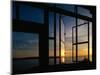 Sunset Reflected on Windows-Paul Souders-Mounted Photographic Print