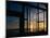 Sunset Reflected on Windows-Paul Souders-Mounted Photographic Print