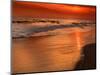 Sunset Reflection, Cape May, New Jersey, USA-Jay O'brien-Mounted Photographic Print