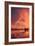 Sunset Reflections at Merced Wildlife Refuge-Vincent James-Framed Photographic Print