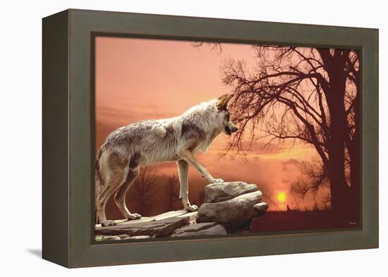 Sunset Ridge-Gordon Semmens-Framed Premier Image Canvas