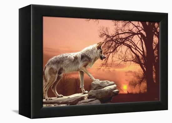 Sunset Ridge-Gordon Semmens-Framed Premier Image Canvas