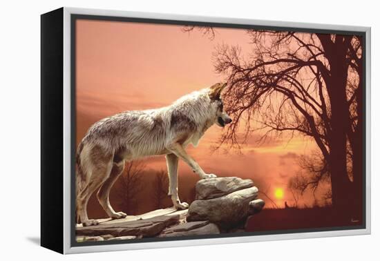 Sunset Ridge-Gordon Semmens-Framed Premier Image Canvas