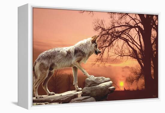 Sunset Ridge-Gordon Semmens-Framed Premier Image Canvas