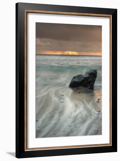 Sunset Rock Seascape-Vincent James-Framed Photographic Print