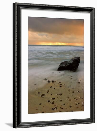 Sunset Rocks-Vincent James-Framed Photographic Print