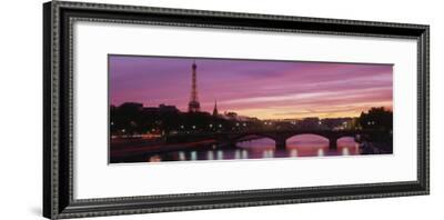 Sunset, Romantic City, Eiffel Tower, Paris, France Photographic Print ...