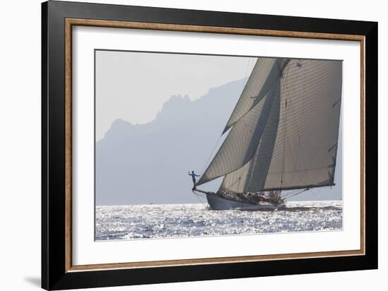 Sunset Sail-Ben Wood-Framed Giclee Print