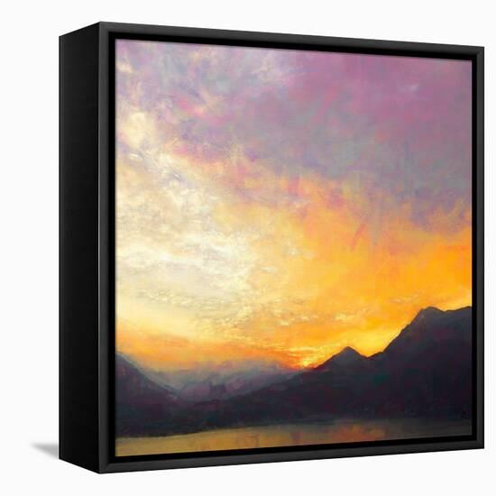 Sunset Sailing, 2018,-Helen White-Framed Premier Image Canvas