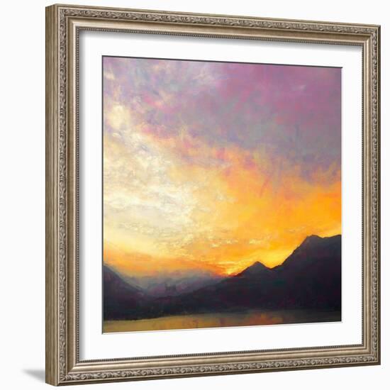 Sunset Sailing, 2018,-Helen White-Framed Giclee Print