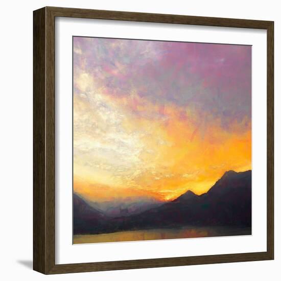 Sunset Sailing, 2018,-Helen White-Framed Giclee Print