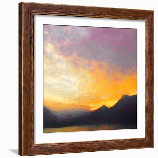 Sunset Sailing, 2018,-Helen White-Framed Giclee Print