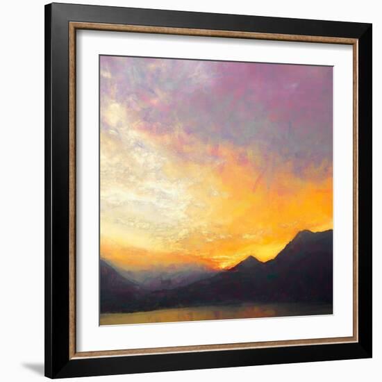 Sunset Sailing, 2018,-Helen White-Framed Giclee Print