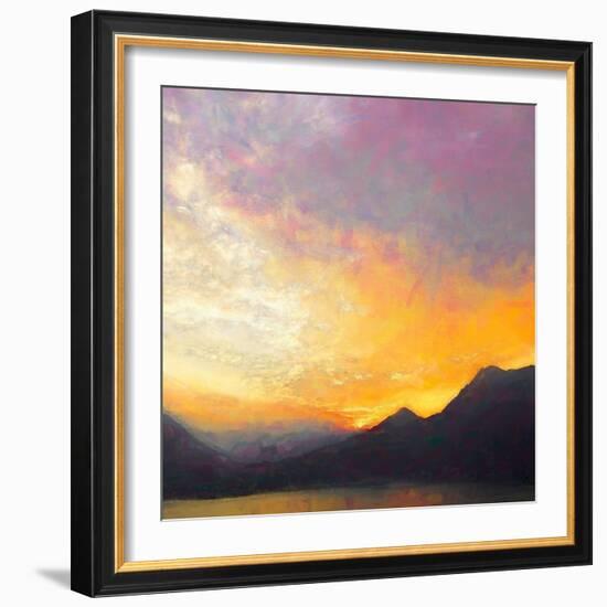 Sunset Sailing, 2018,-Helen White-Framed Giclee Print