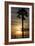 Sunset, Santa Monica Beach-Natalie Tepper-Framed Photographic Print