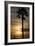 Sunset, Santa Monica Beach-Natalie Tepper-Framed Photographic Print