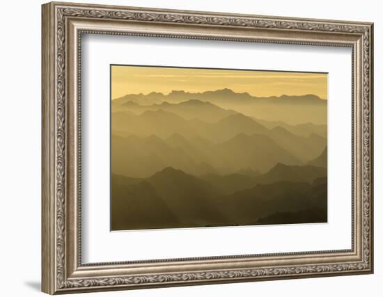 Sunset, Santa Monica Mountains, Santa Monica Mountains Nra, California-Rob Sheppard-Framed Photographic Print