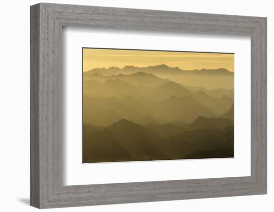 Sunset, Santa Monica Mountains, Santa Monica Mountains Nra, California-Rob Sheppard-Framed Photographic Print