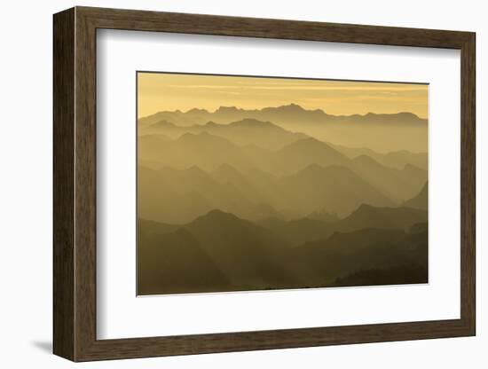 Sunset, Santa Monica Mountains, Santa Monica Mountains Nra, California-Rob Sheppard-Framed Photographic Print