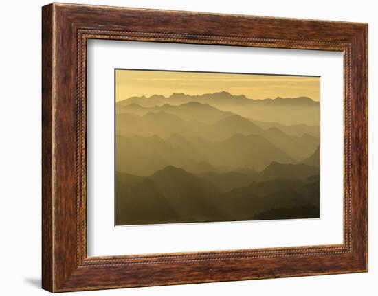 Sunset, Santa Monica Mountains, Santa Monica Mountains Nra, California-Rob Sheppard-Framed Photographic Print