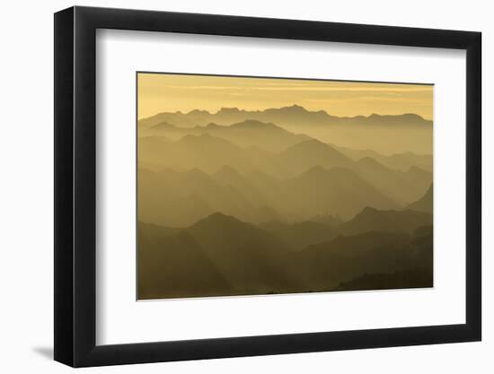 Sunset, Santa Monica Mountains, Santa Monica Mountains Nra, California-Rob Sheppard-Framed Photographic Print