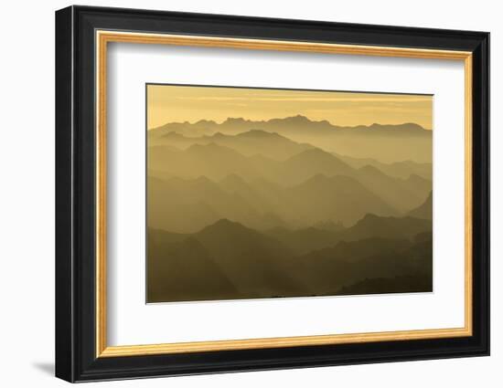 Sunset, Santa Monica Mountains, Santa Monica Mountains Nra, California-Rob Sheppard-Framed Photographic Print