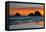 Sunset, Sea Stacks, Oceanside, Oregon, USA-Michel Hersen-Framed Premier Image Canvas