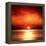 Sunset Sea-Jurek Nems-Framed Stretched Canvas