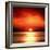 Sunset Sea-Jurek Nems-Framed Art Print