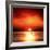 Sunset Sea-Jurek Nems-Framed Art Print