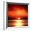 Sunset Sea-Jurek Nems-Framed Art Print