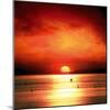 Sunset Sea-Jurek Nems-Mounted Art Print