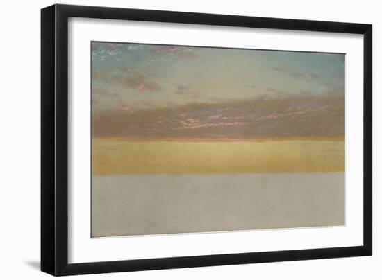 Sunset Sky, 1872-John Frederick Kensett-Framed Giclee Print