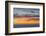 Sunset sky, ocean, Heceta Beach, Oregon Coast, Oregon, USA.-Michel Hersen-Framed Photographic Print