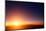 Sunset Sky Stratosphere Background, Pictured from Plane.-logoboom-Mounted Photographic Print
