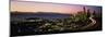 Sunset Skyline Seattle Wa USA-null-Mounted Photographic Print