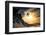 Sunset Snowboarding-Jakob Sanne-Framed Photographic Print