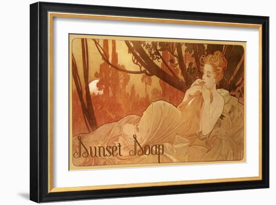 Sunset Soap-null-Framed Giclee Print