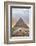 Sunset, Sphinx in Foreground and the Pyramid of Chephren, the Pyramids of Giza-Richard Maschmeyer-Framed Photographic Print