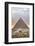 Sunset, Sphinx in Foreground and the Pyramid of Chephren, the Pyramids of Giza-Richard Maschmeyer-Framed Photographic Print