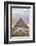 Sunset, Sphinx in Foreground and the Pyramid of Chephren, the Pyramids of Giza-Richard Maschmeyer-Framed Photographic Print