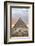 Sunset, Sphinx in Foreground and the Pyramid of Chephren, the Pyramids of Giza-Richard Maschmeyer-Framed Photographic Print