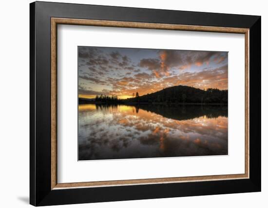 Sunset Splatter-Bob Larson-Framed Art Print