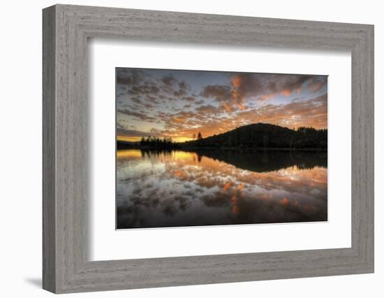 Sunset Splatter-Bob Larson-Framed Art Print