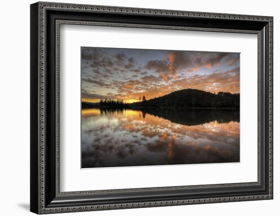 Sunset Splatter-Bob Larson-Framed Art Print