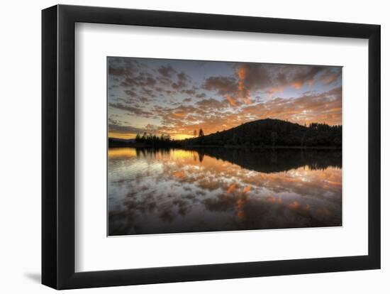 Sunset Splatter-Bob Larson-Framed Art Print