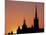 Sunset, Stockholm, Sweden-Russell Young-Mounted Photographic Print
