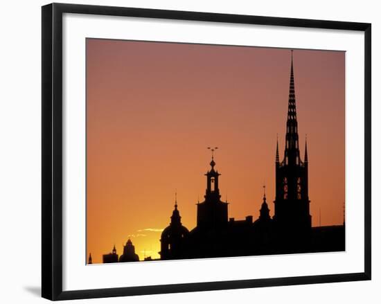 Sunset, Stockholm, Sweden-Russell Young-Framed Photographic Print